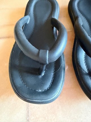 Chanclas negras talla 38-39