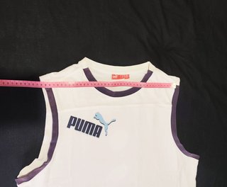 Camiseta Tirantes Puma Retro Blanca – Talla L