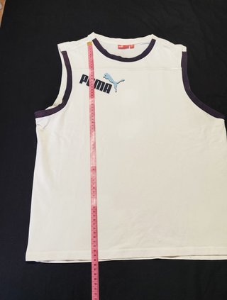 Camiseta Tirantes Puma Retro Blanca – Talla L