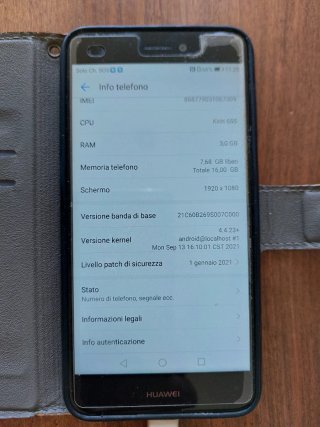 Huawei P8 Lite Nero