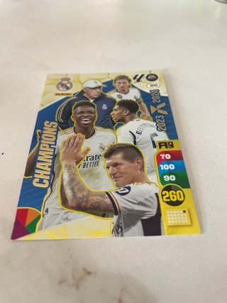 Carta Champions Real Madrid Adrenalyn XL 2024