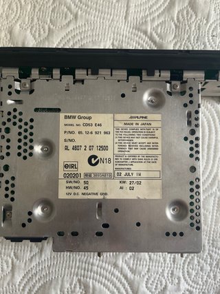 Radio BMW e46 Business CD Original