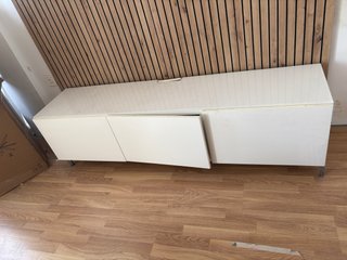 Mueble de salón blanco Ikea
