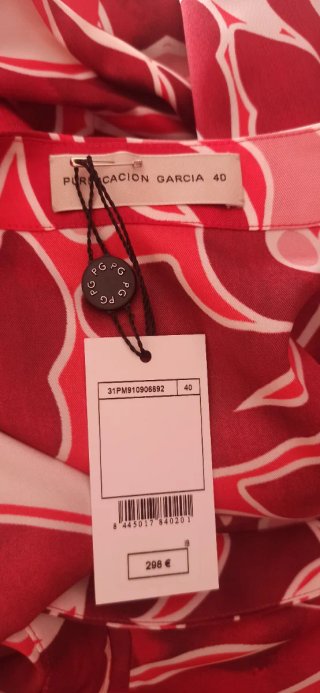 Vestido largo Purificación García Nuevo