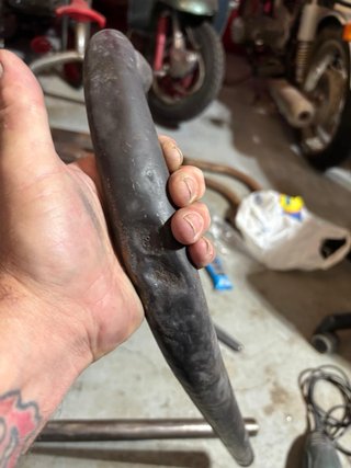Codos de escape Lube 125 Paralelogramo