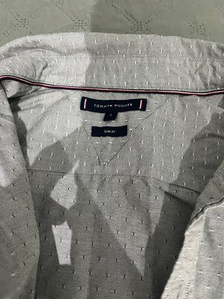 Camisa Tommy Hilfiger Gris