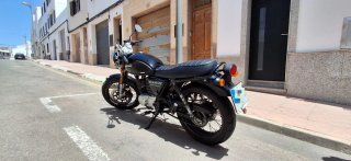 Hanway RAW cafee racer 125 Naked Negra