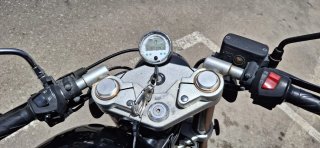 Hanway RAW cafee racer 125 Naked Negra