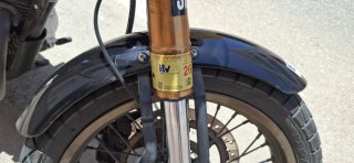 Hanway RAW cafee racer 125 Naked Negra