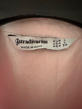 Camisa sin mangas rosa Talla L