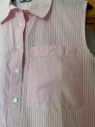 Camisa sin mangas rosa Talla L