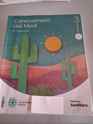 Libros CONEIXIMENT DEL MEDI 3° de Primaria.