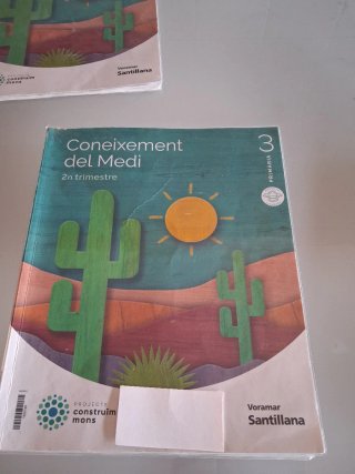 Libros CONEIXIMENT DEL MEDI 3° de Primaria.