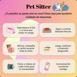Cuidadora de mascotas estrella Murcia centro