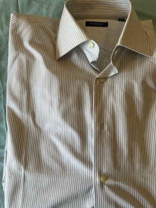 Camisa Burberry Florence Rayas Talla 40
