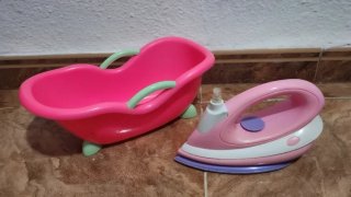 Juguete Bañera y Plancha