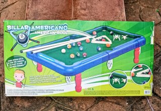 Mesa de billar americano infantil