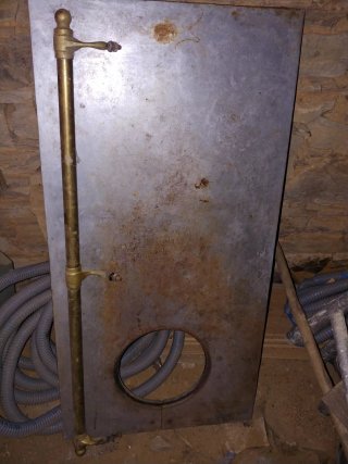 Cocina Económica Lacunza con Paila para agua