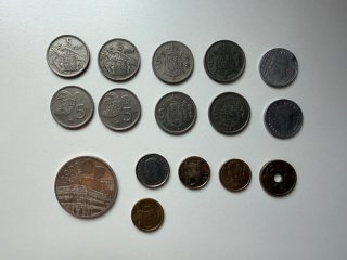 Lote Monedas y Pesetas Españolas 1957-2000