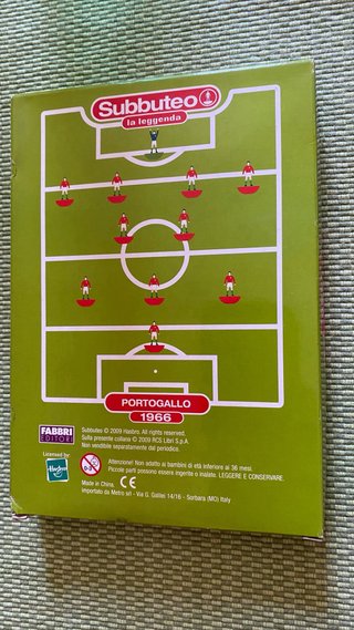 Subbuteo Portogallo 1966 LW