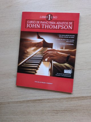 Curso Piano John Thompson Adultos Libro 1