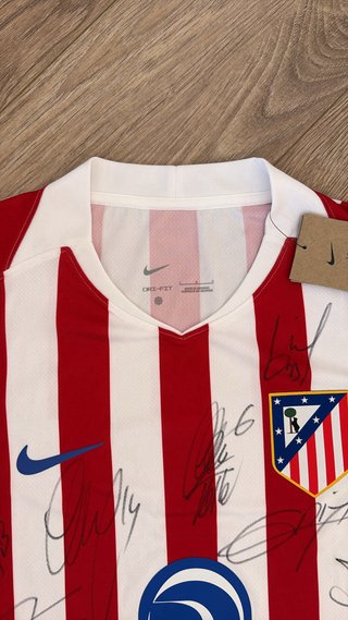 Camiseta Atlético de Madrid Firmada