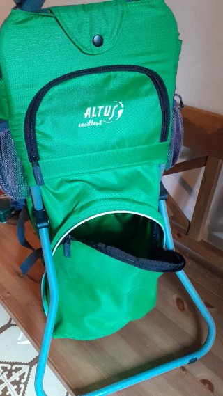 Mochila Portabebés Altus + Accesorios