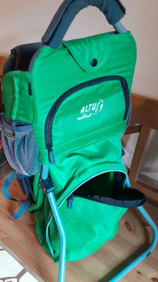 Mochila Portabebés Altus + Accesorios
