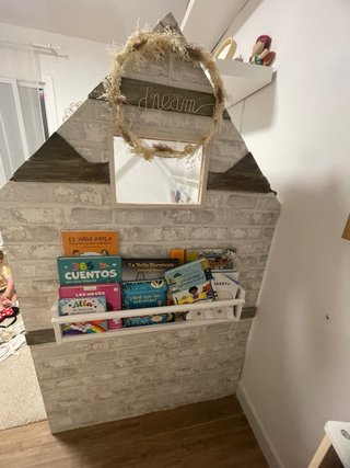 Cama nido Casita Montessori Blanca
