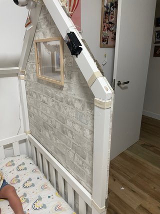Cama nido Casita Montessori Blanca