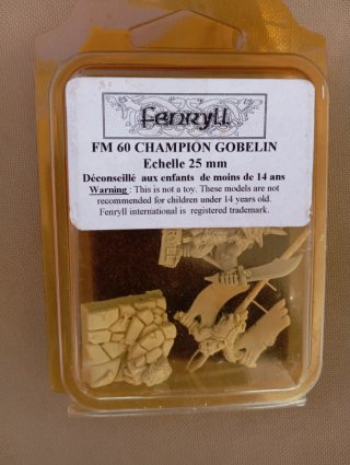 Fenryll FM 60 Champion Gobelin 25mm