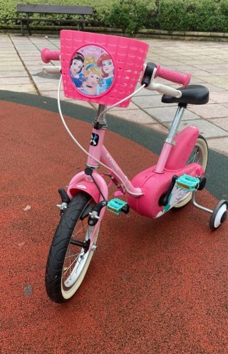 Bicicleta niña 14 pulgadas B'Twin