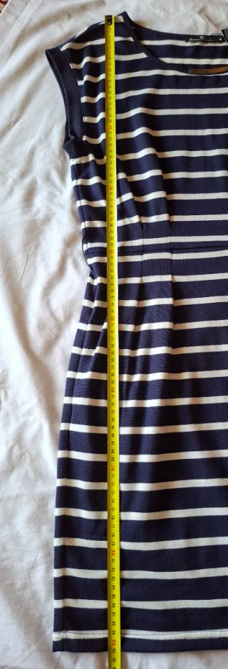 Vestido rayas azul y blanco Comercio Modaland