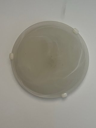 Plafón Techo Redondo Cristal Metal