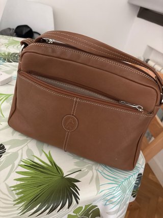 Bolso bandolera El Potro piel marrón