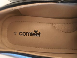 Comfeet Zapatos Negros Mujer Talla 40