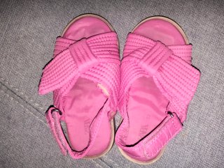 Sandalias Zara Niña Talla 22 Rosa