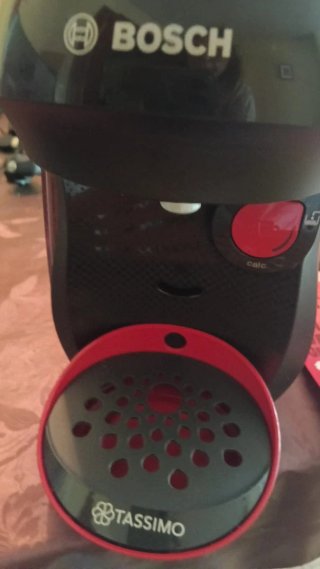 Cafetera Bosch Tassimo Happy Roja