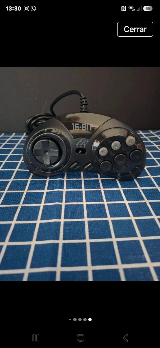 Controller 6 pulsanti MEGADRIVE nuovo