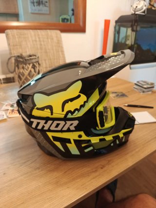 Casco Motocross Fox Talla YS + Gafas