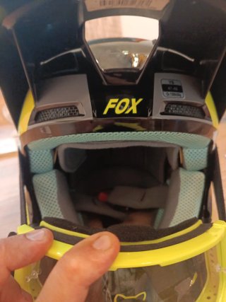 Casco Motocross Fox Talla YS + Gafas