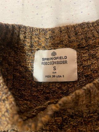 Jersey Springfield Marrón Talla S