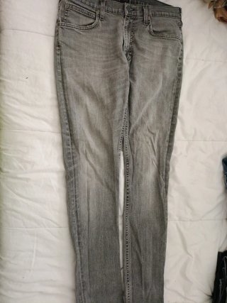 Pantalón vaquero Lee Luke gris W32L32