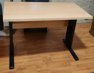 Mesa de estudio/oficina madera y metal
