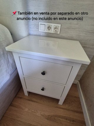 Cómoda 8 Cajones IKEA HEMNES Blanca
