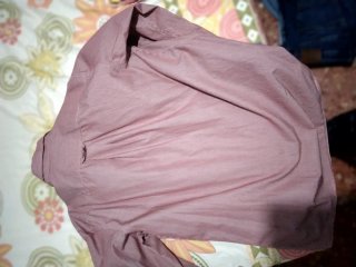Camisa Porches Talla L Rayas Rojas