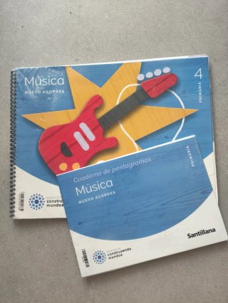 Música nuevo acordes. 4 primaria