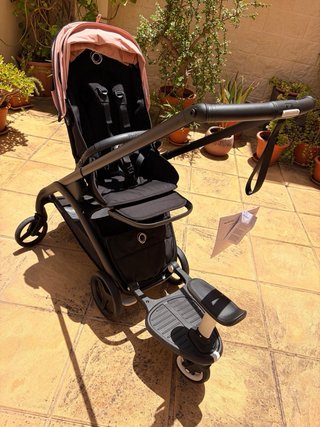 Bugaboo Dragonfly Negro Capota Rosa Seminuevo