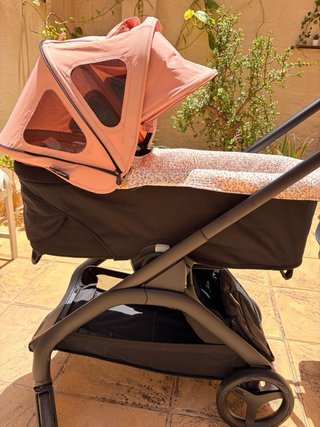 Bugaboo Dragonfly Negro Capota Rosa Seminuevo