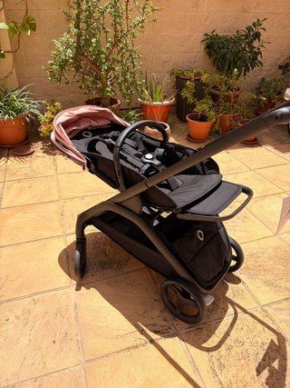 Bugaboo Dragonfly Negro Capota Rosa Seminuevo